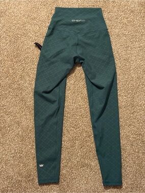 Shefit women's squat proof boss leggings conquer green size small